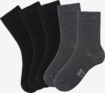 H.I.S Socks in Grey: front