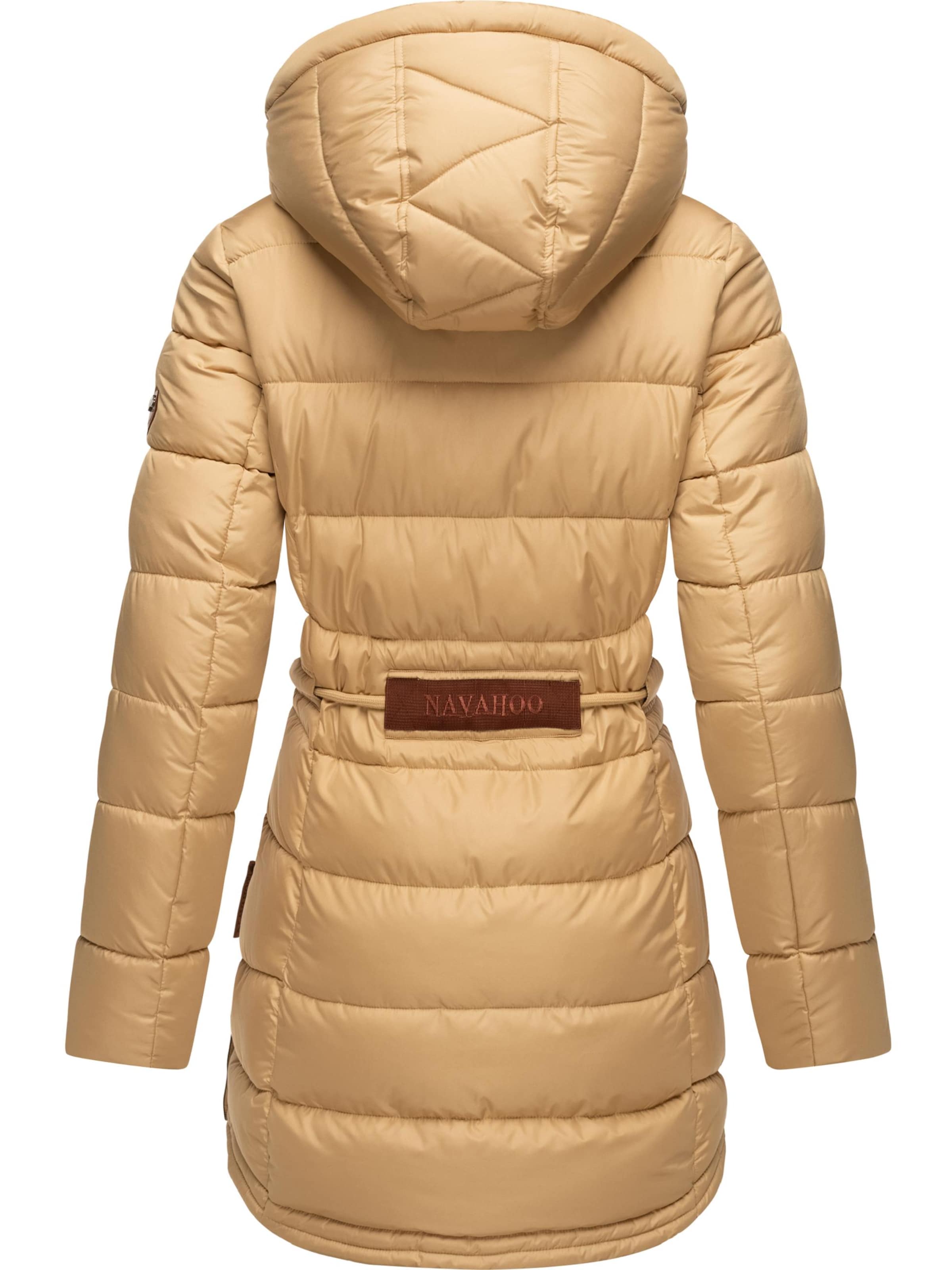 NAVAHOO Zimný kabát 'Daliee' - Béžová