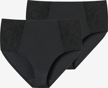 Slip ' Air Spitze ' SCHIESSER en noir : devant