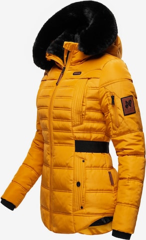 NAVAHOO Winter Jacket 'Melikaa' in Yellow