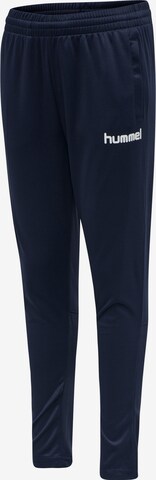 Hummel Regular Sportbroek in Blauw