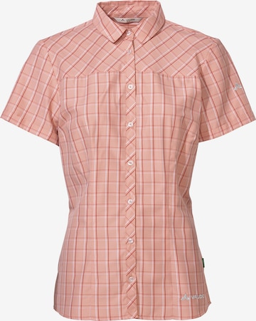 VAUDE Multifunctionele blouse ' W Tacun ST II ' in Roze: voorkant