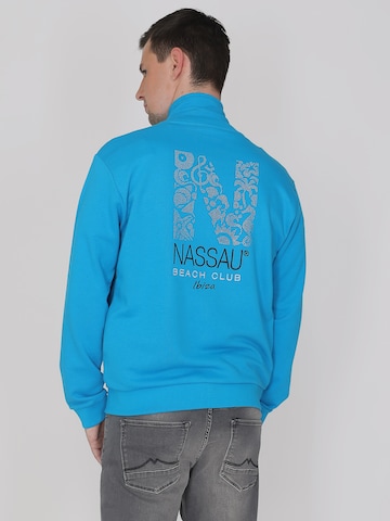 NASSAU Beach Club Sweat jacket in Blue