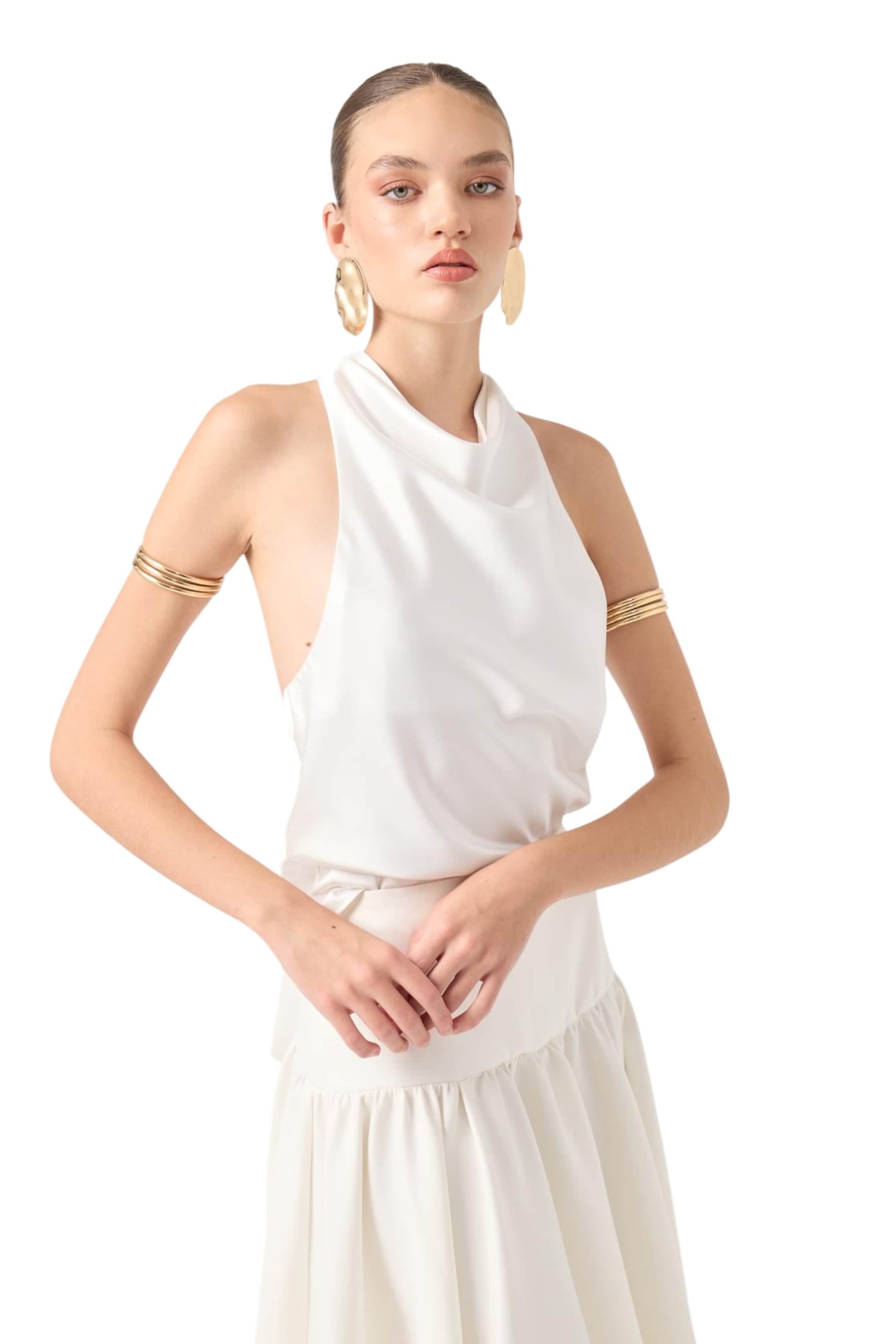 HOLLY LOLLY Blouse in White