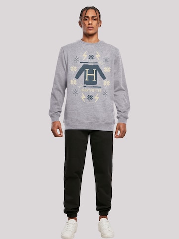 F4NT4STIC Sweatshirt 'Harry Potter Christmas' in Grau