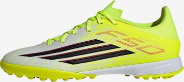 Chaussure de foot 'F50 League' ADIDAS PERFORMANCE en jaune : devant