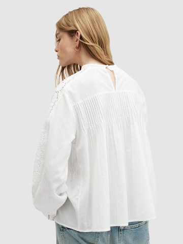 AllSaints Блуза 'ELAIA' в бяло