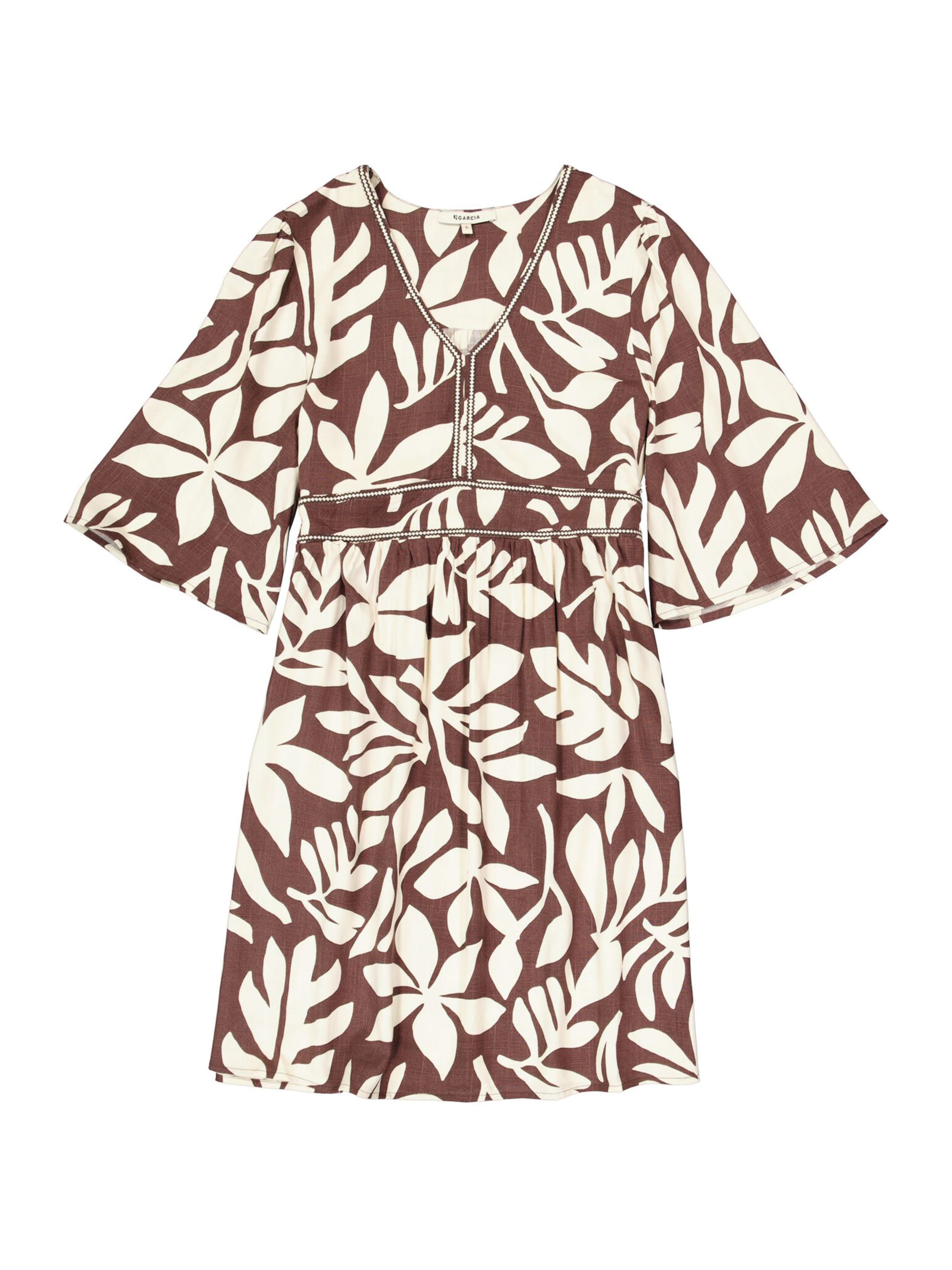 GARCIA Mekko värissä ruskea: etupuoli