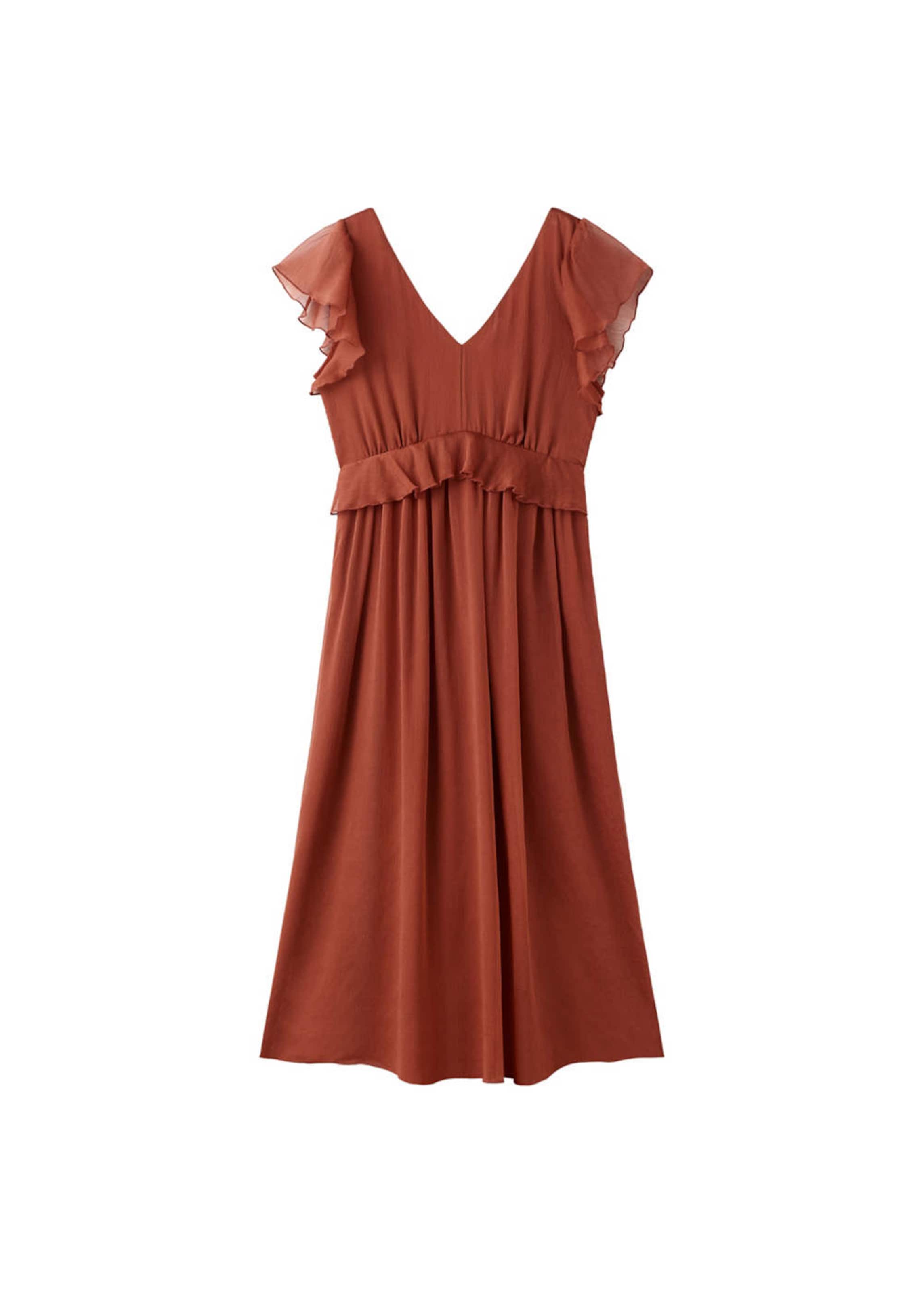 MANGO Kleid 'Sofia' in Orange: Vorderseite