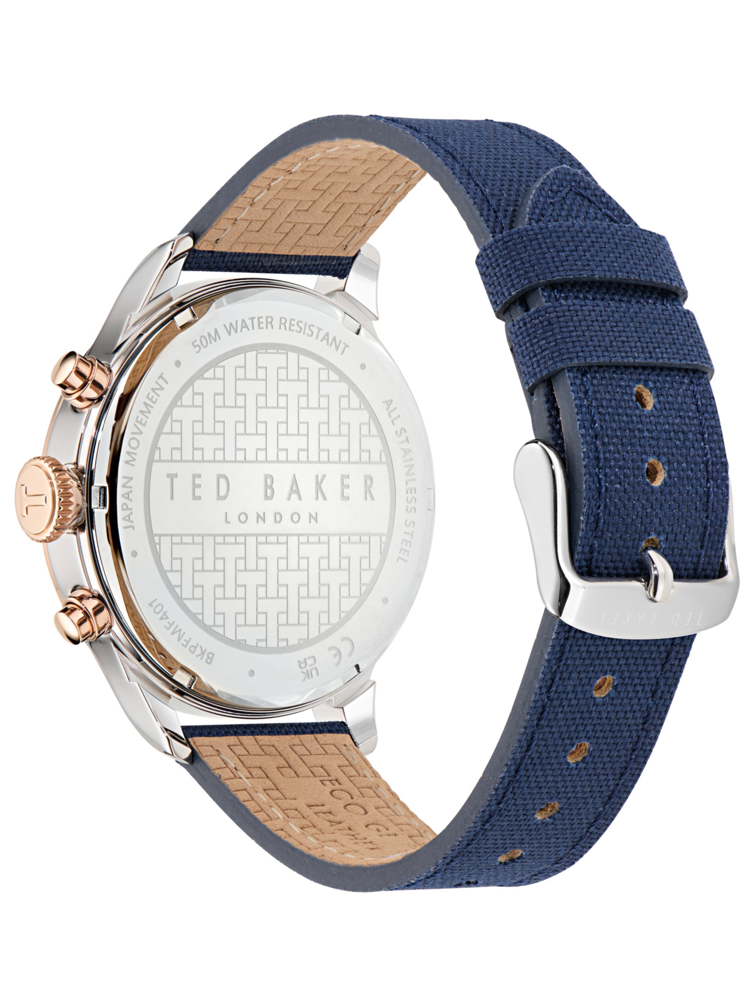 Ted Baker Analog Watch 'Fulmaar' in Blue