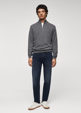 MANGO MAN Regular Jeans 'Chris' in Blau