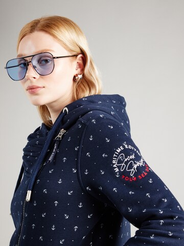 Soccx Sweatjacke in Blau