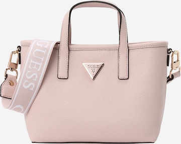 Borsa a mano 'Latona' di GUESS in rosa: frontale