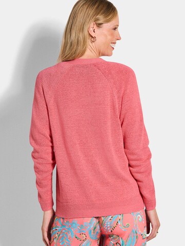 Goldner Gebreid vest in Oranje