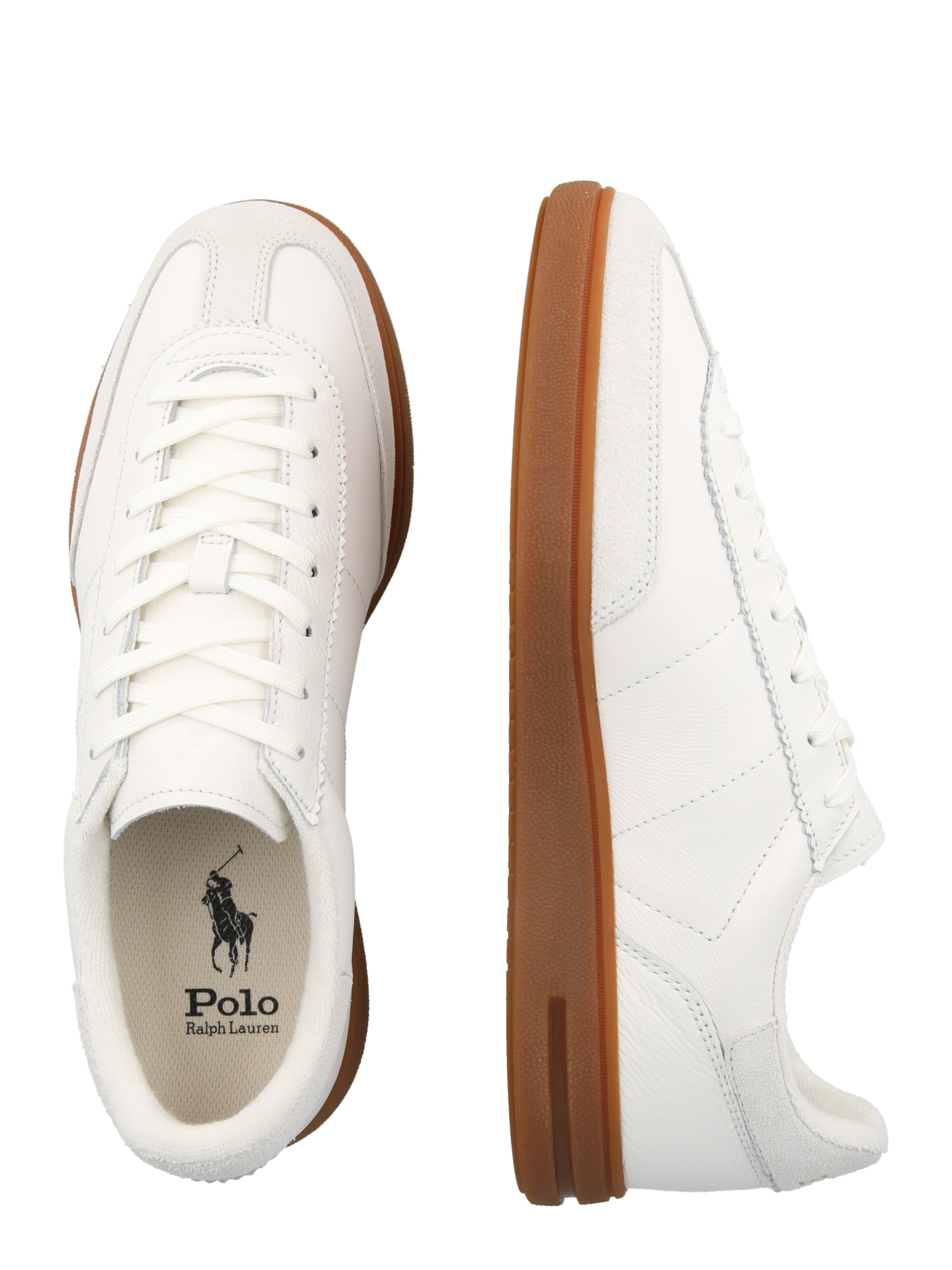 Polo Ralph Lauren Rövid szárú sportcipők 'BEDFORD' - fehér