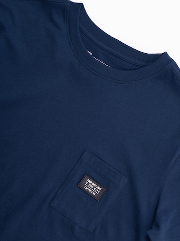 Ombre Shirt 'S1735' in Blauw