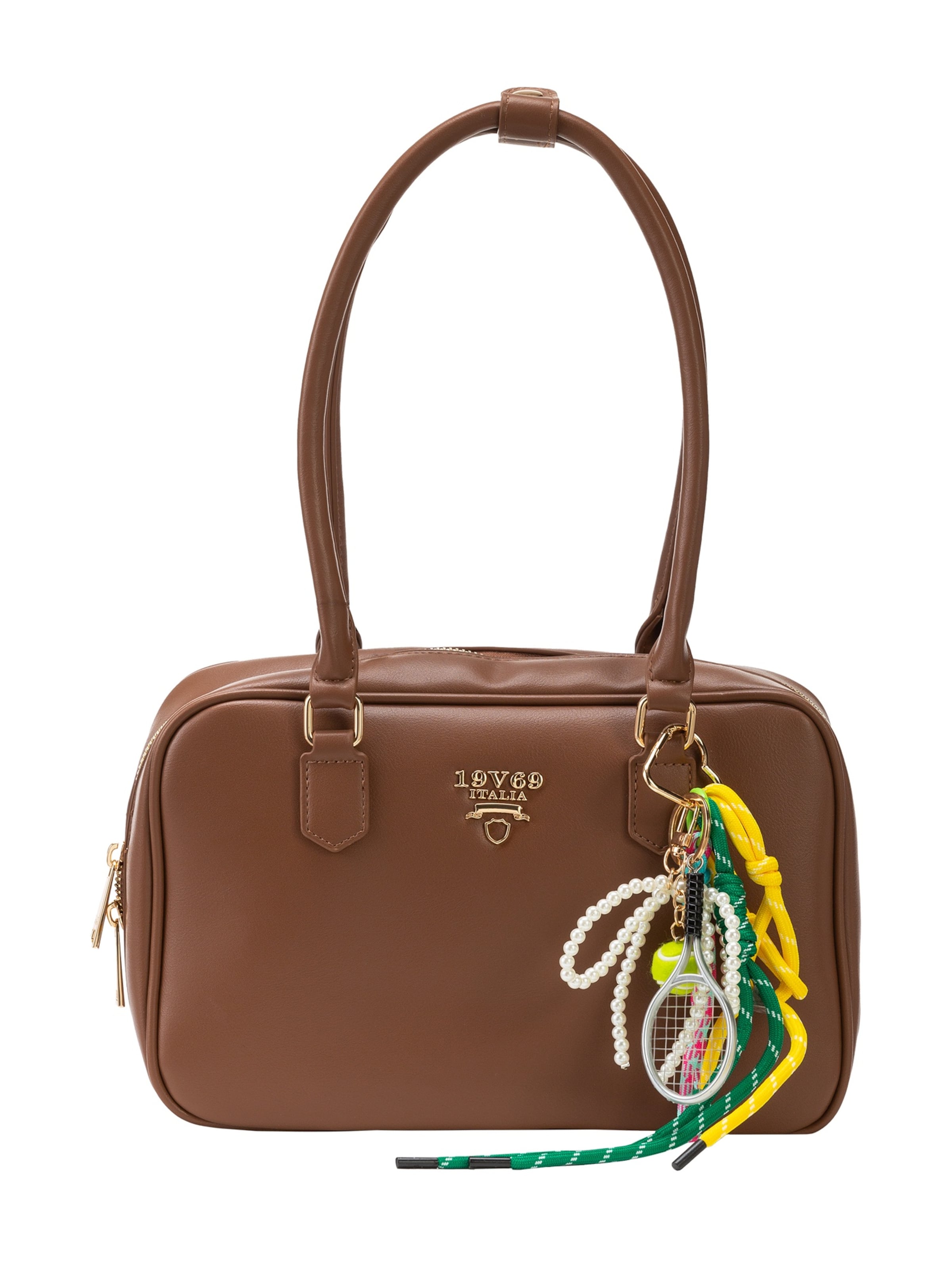 19V69 ITALIA Sac bandoulière 'Carrara' en One Size en marron, Vue avec produit