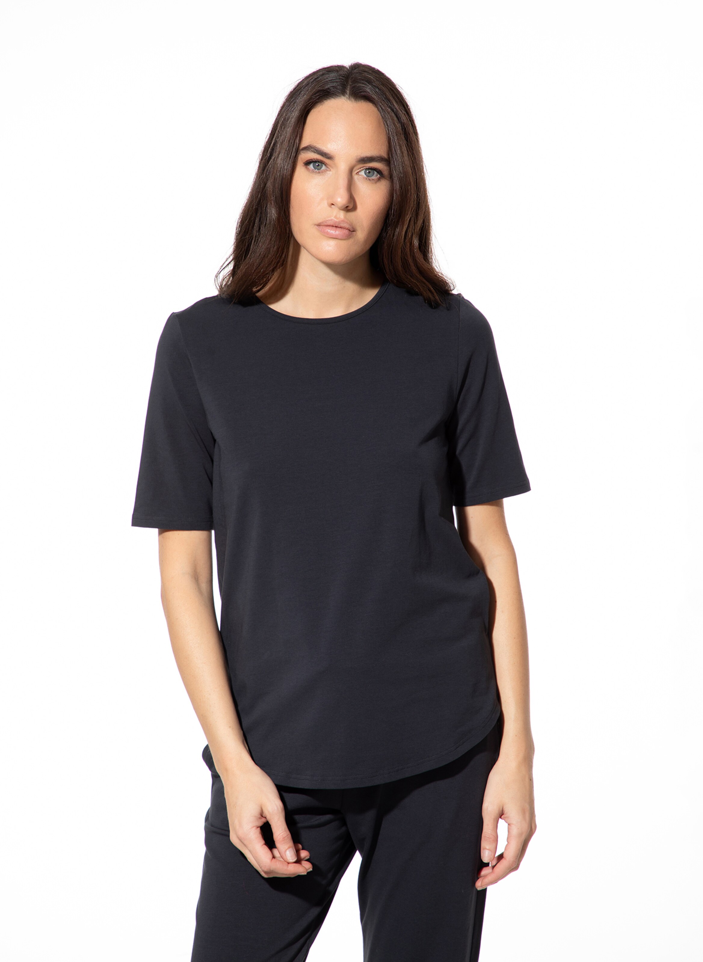 Sanetta Schlafshirt in Blau: Vorderseite