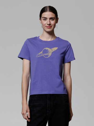 Watapparel Shirt 'Saturn' in Purple: front
