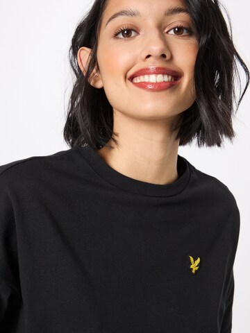 Lyle & Scott Oversized bluse i sort