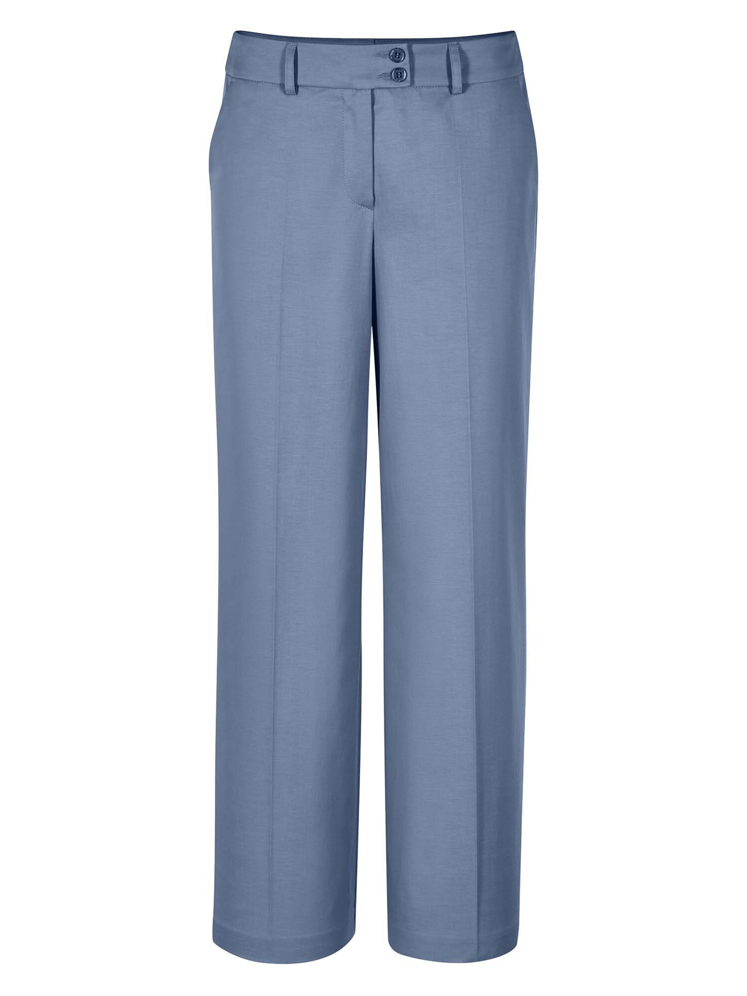 MADELEINE Loose fit Pants in Blue: front