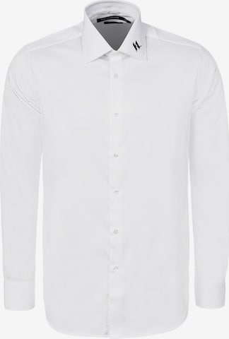 Karl Lagerfeld - Camisa '605041' em branco: frente