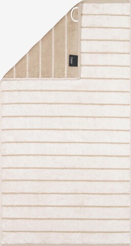 Cawö Shower Towel in Beige: front