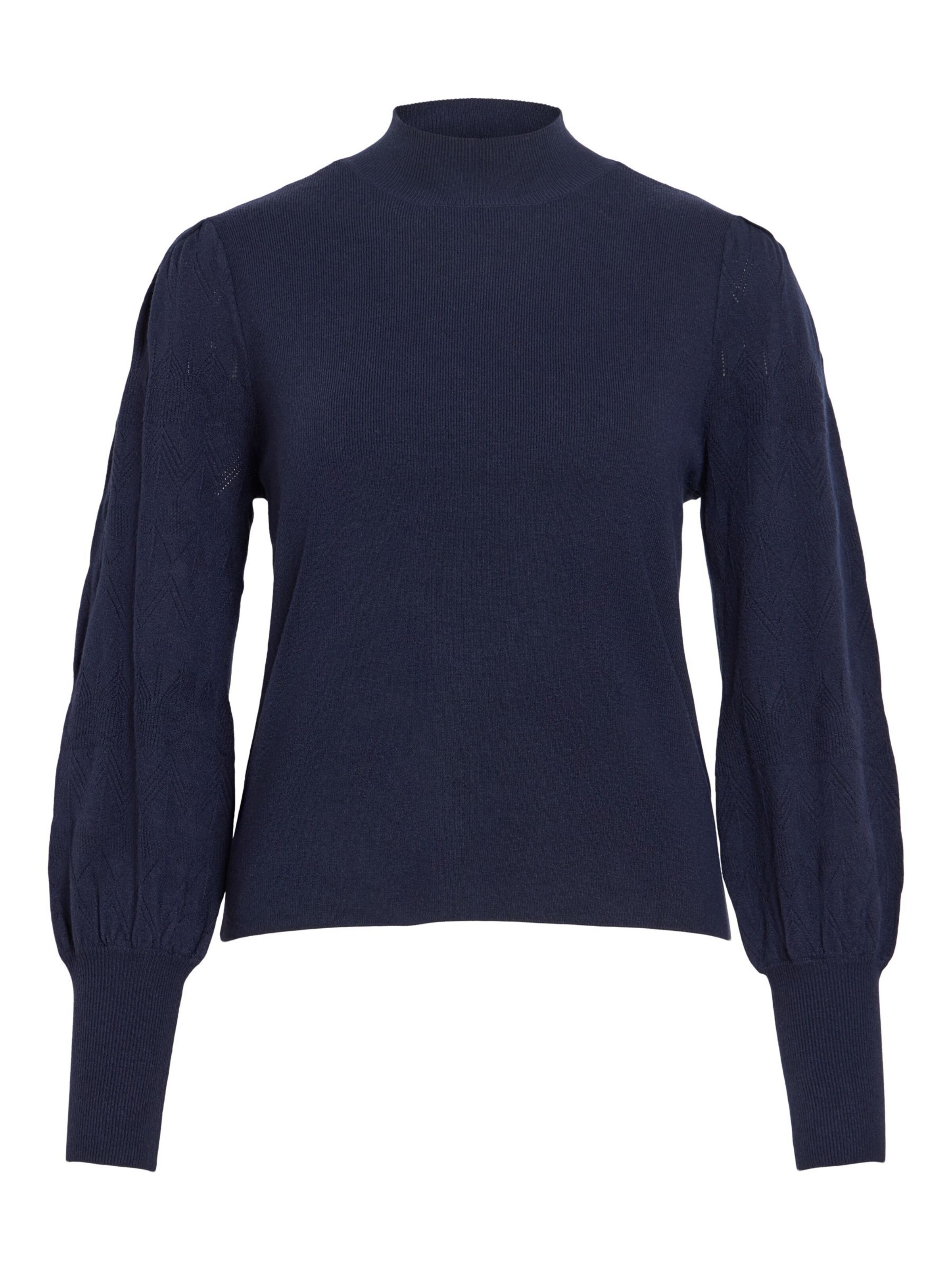 VILA Trui 'VIKerry' in XS in de kleur Donkerblauw, Productweergave