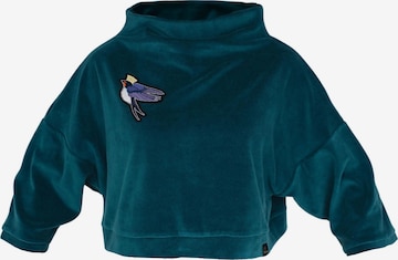 Sweat-shirt 'Little Swallow' RADADA en vert : devant