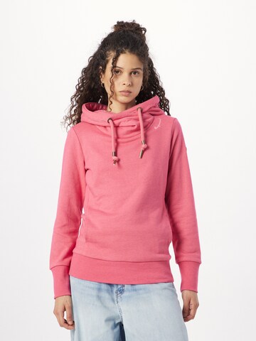 Sweat-shirt 'GRIPY BOLD' Ragwear en rose : devant