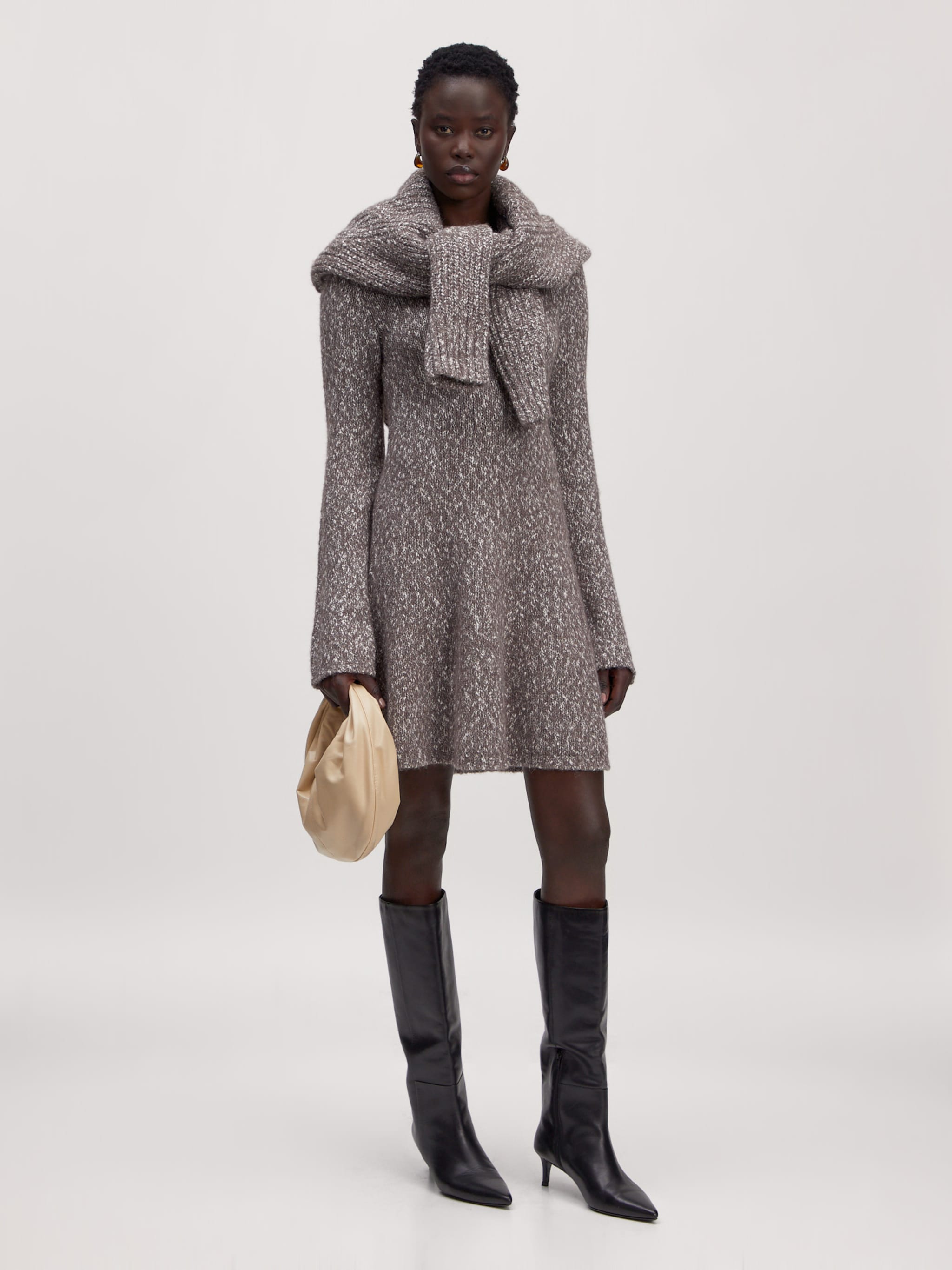 EDITED Produkte Kleid 'Jemie' braun