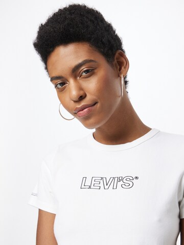 LEVI'S ® Koszulka 'Graphic Rickie Tee' w kolorze biały