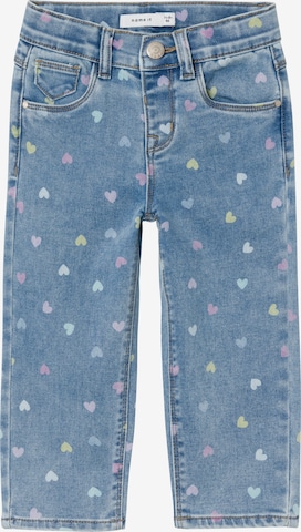 NAME IT Regular Jeans 'BELLA' in Blauw: voorkant