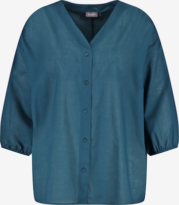 SAMOON Bluzka w kolorze niebieski: przód