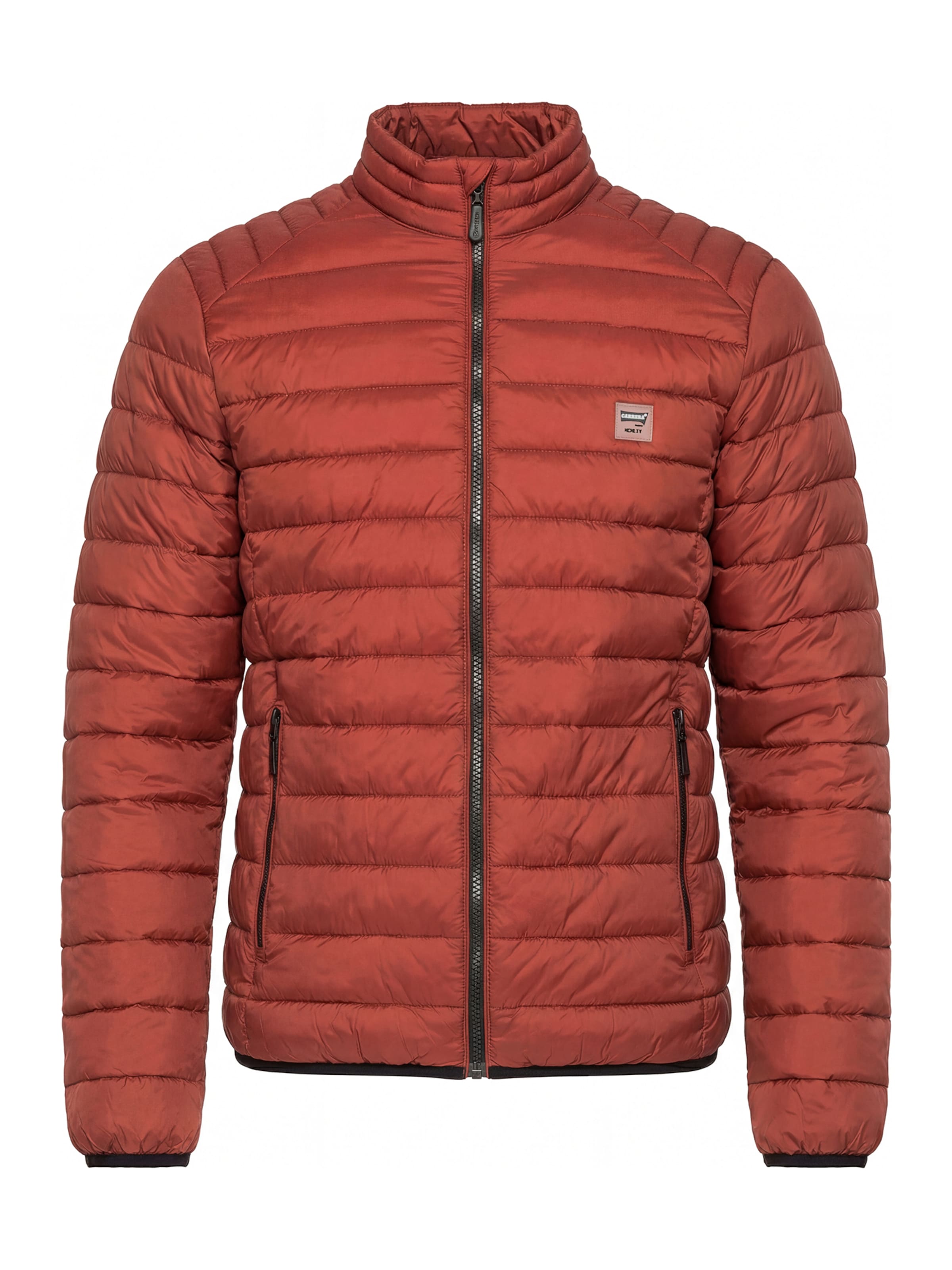 Carrera Jeans Outdoorjacke 'Upright-Collar'‌‌‌‌‌ in Rot: Vorderseite