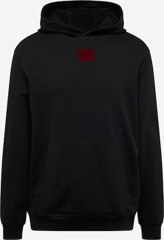 HUGO Sweatshirt 'Daratscho' i svart: framsida