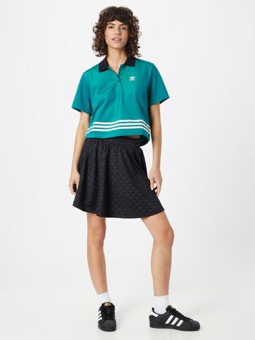 ADIDAS ORIGINALS Skirt 'Trefoil Monogram' in Black