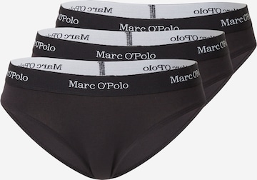Slip 'Essentials' Marc O'Polo en noir : devant