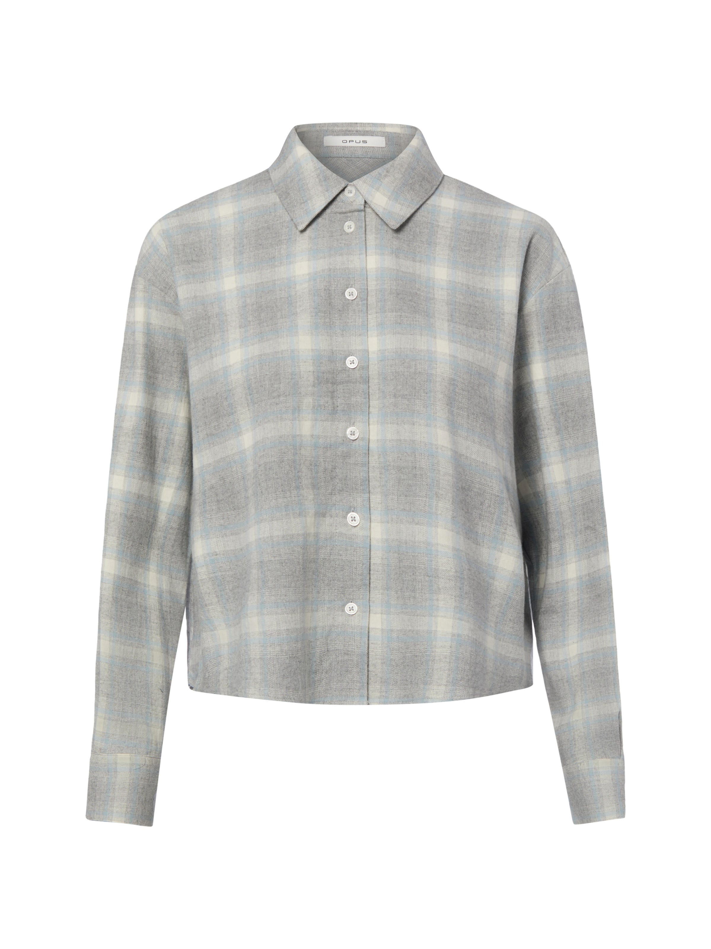 OPUS Bluse 'Flakaro' in Grau: Vorderseite
