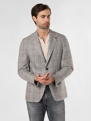 ROY ROBSON Slim fit Business Blazer in Grey: front