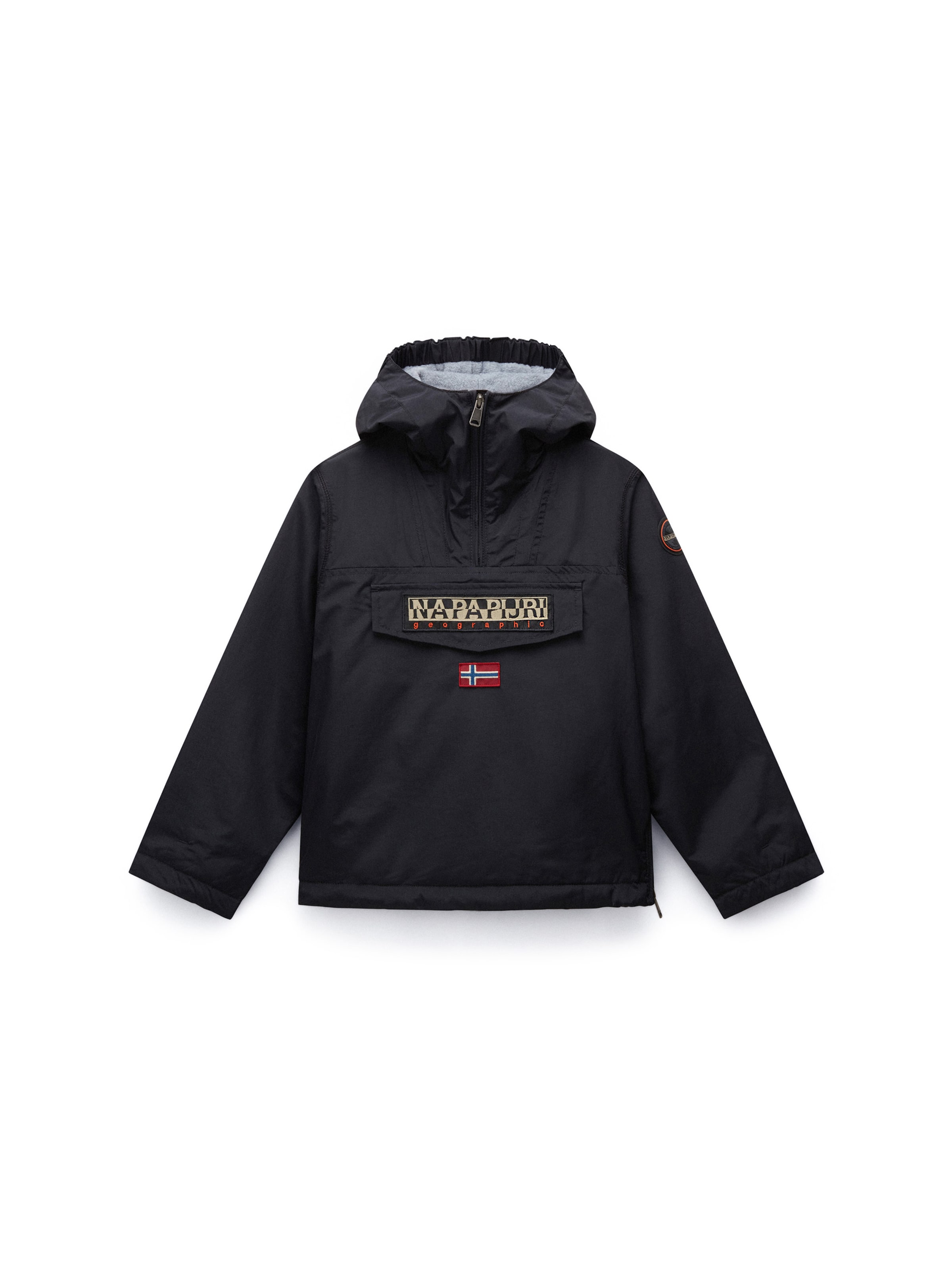NAPAPIJRI Performance Jacket 'Rainforest' in Black: front