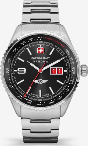 SWISS MILITARY HANOWA Analog Watch in Silver: front