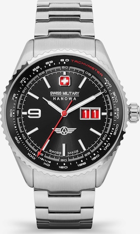 SWISS MILITARY HANOWA Uhr in Silber: predná strana