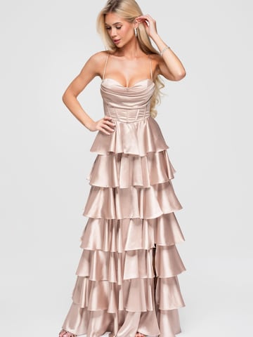 Ombre Evening dress in Gold