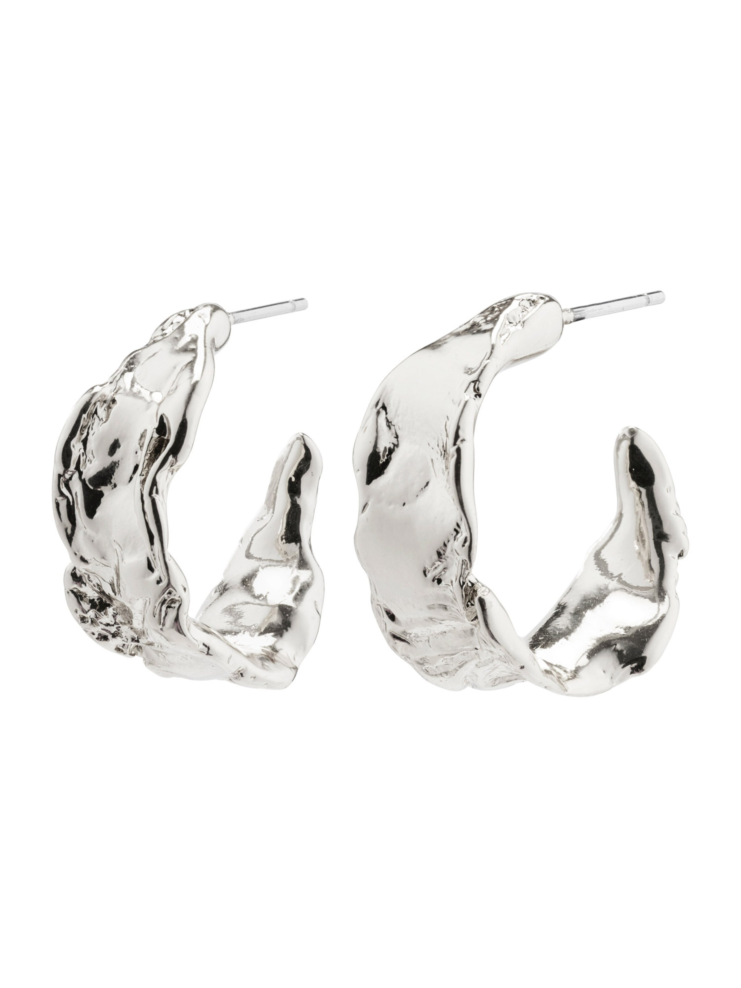 Orecchini di Pilgrim in argento: frontale