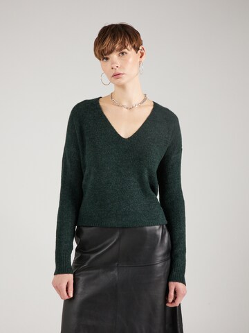 Pull-over 'ELANORA' JDY en vert : devant