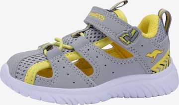 KangaROOS Sandale in Grau: Vorderseite