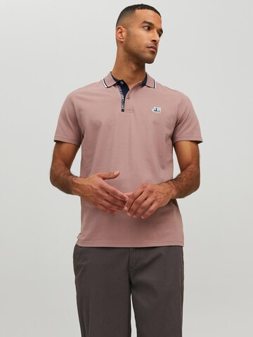 JACK & JONES Poloshirt 'Logan' in Lila: predná strana