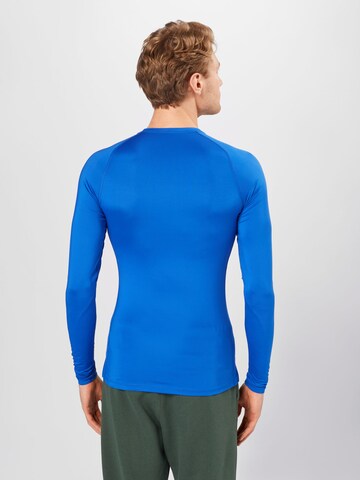 NIKE - Ajuste regular Camiseta térmica en azul