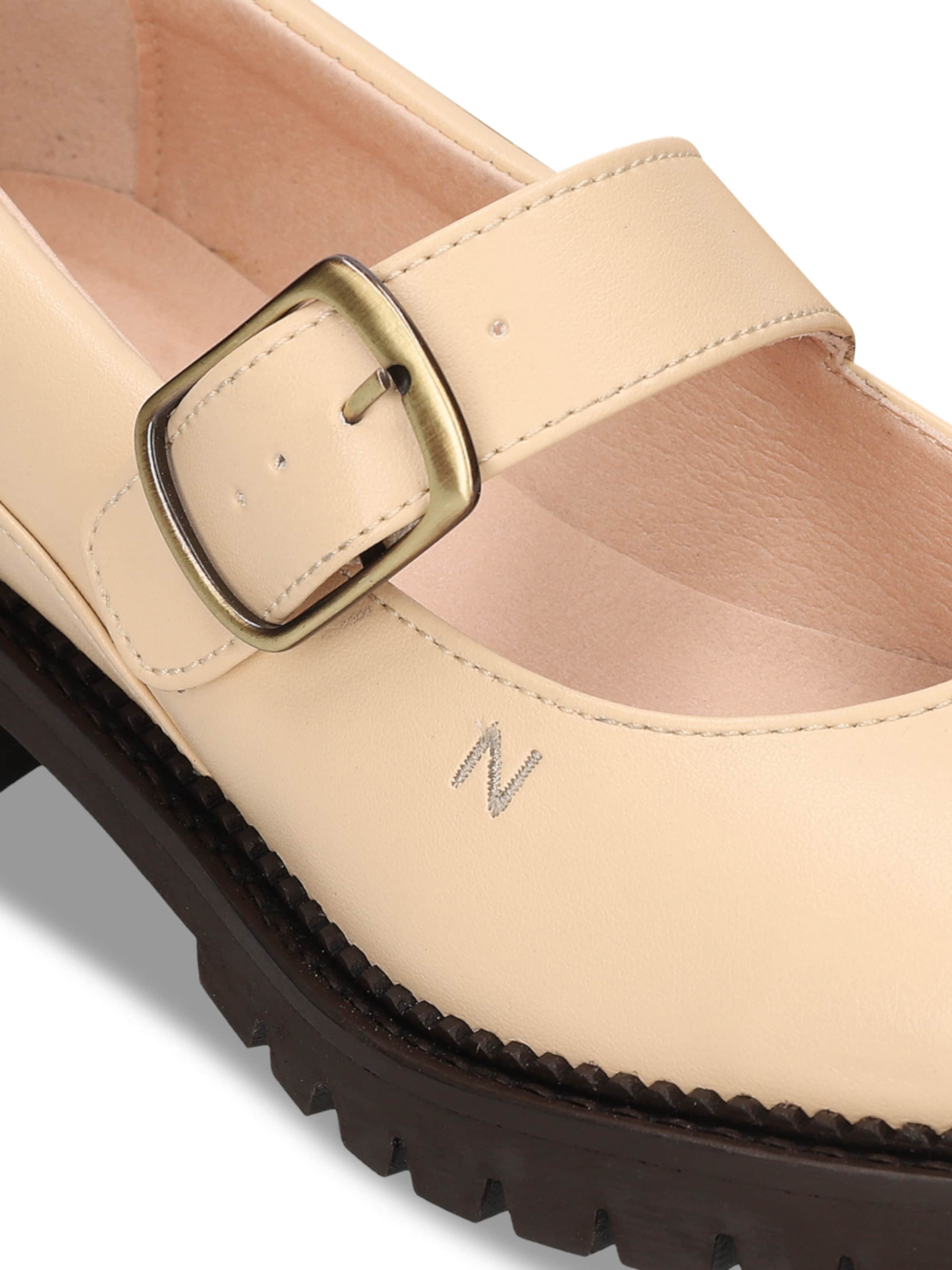 Chaussure à lacets nae Vegan Shoes en beige